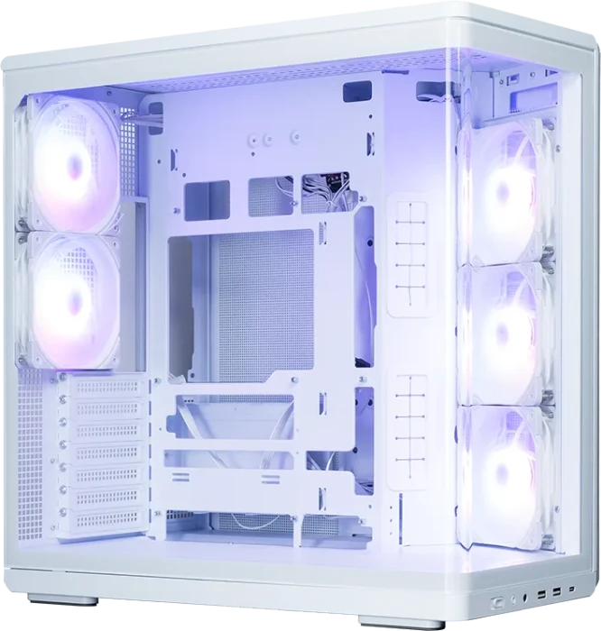 Zalman P60 White, Glasfenster