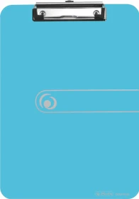 Herlitz easy orga to go Klemmbrett, A4, blau/transparent