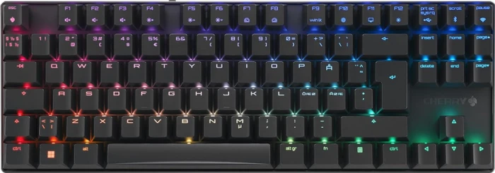 Cherry MX 8.2 TKL Wireless, schwarz, MX2A RGB RED, USB/Bluetooth, ND