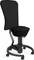 Aeris Swopper Work New Edition Bürohocker mit Rollen und Lehne, Feder Low, Gestell Alu schwarz, Bezug Mesh-Gewebe schwarz Vorschaubild