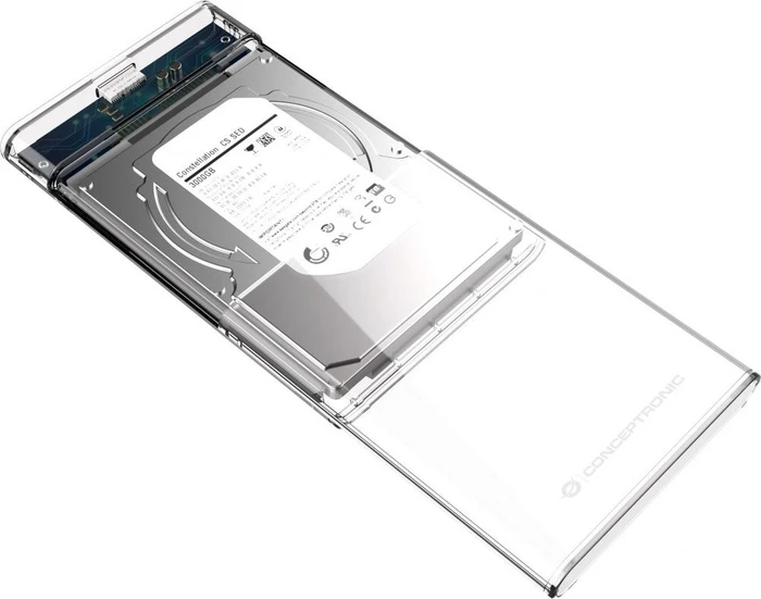 Conceptronic SATA SSD Box, 2.5", USB 3.0 Micro-B