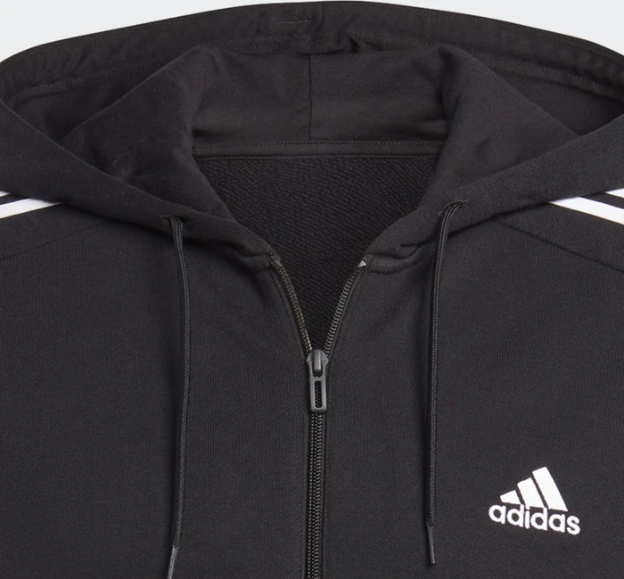 adidas Essentials French Terry 3-Streifen Weste schwarz/weiß (Herren)