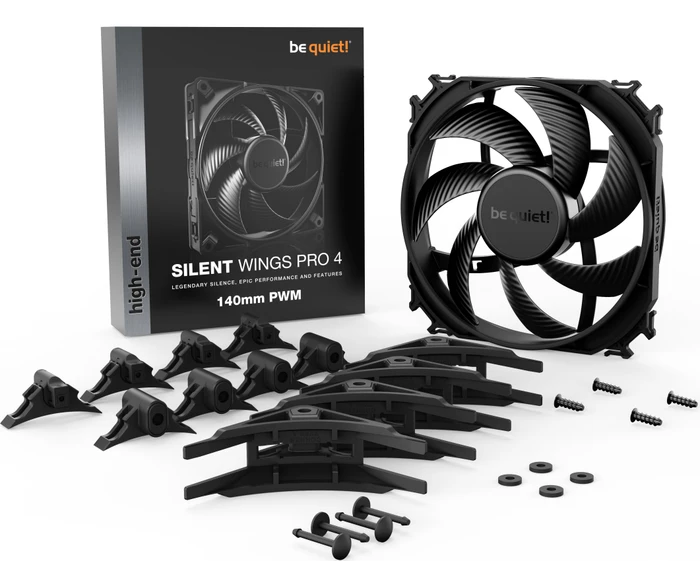 be quiet! Silent Wings Pro 4 PWM, 140mm