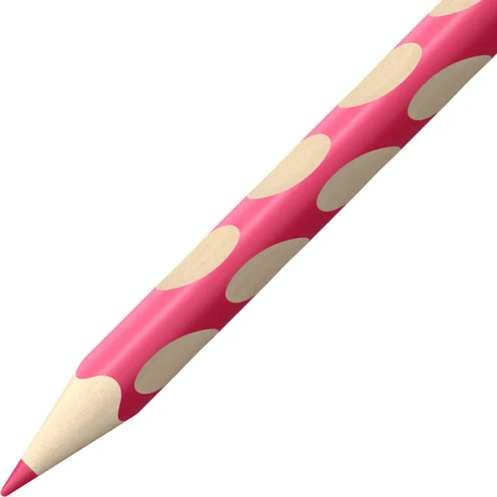 STABILO EASYcolors Buntstift rosa, Rechtshänder, 12er-Pack