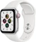 Apple Watch SE (GPS + Cellular) 40mm silber mit Sportarmband weiß Vorschaubild