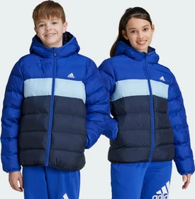 adidas Synthetic Down Funktionsjacke semi lucid blue/clear sky/legend ink (Junior)