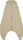 Meyco Pre-Washed Musselin Schlafsack Jumper Gr.92, 0.5TOG, 18-36M sand (185.000.33.05)