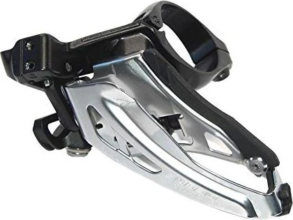 Shimano Deore FD-M6020-L 2-fach 10s Umwerfer Schelle (Side Swing) 34.9mm