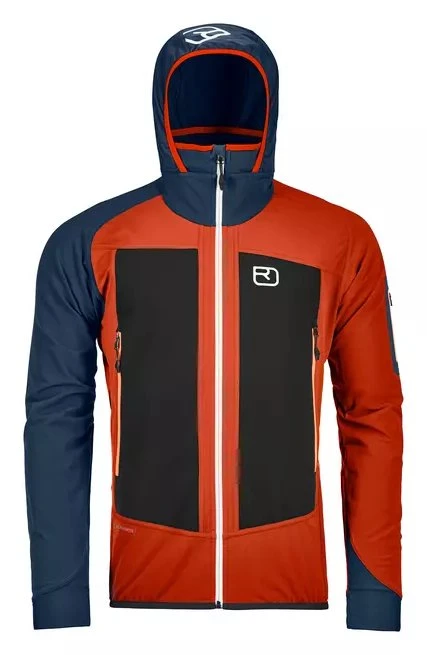 Ortovox Col Becchei Funktionsjacke desert orange (Herren)