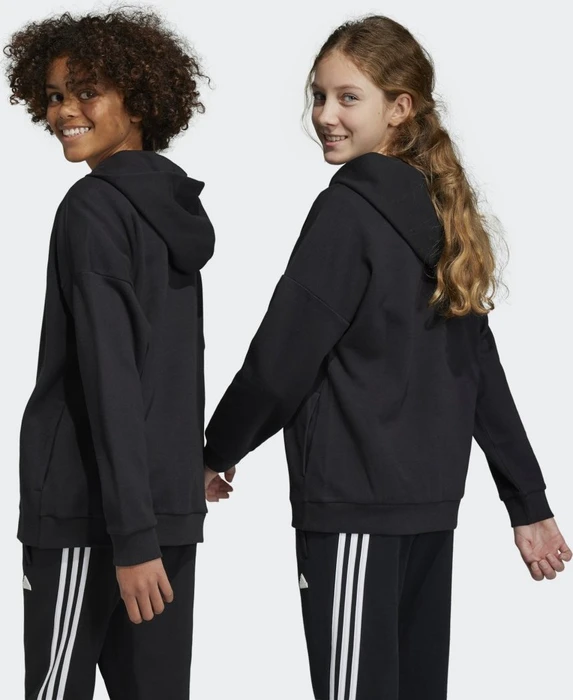 adidas Future Icons Logo Hoodie schwarz (Junior)