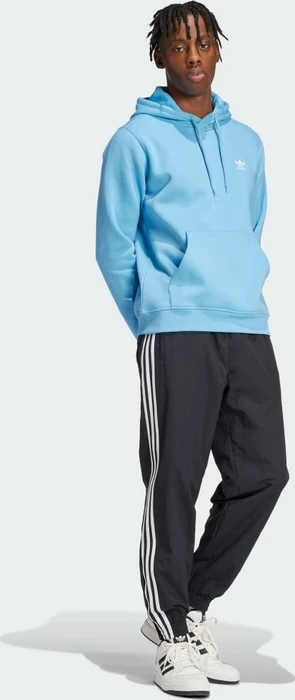 adidas Trefoil Essentials Hoodie light blue (Herren)
