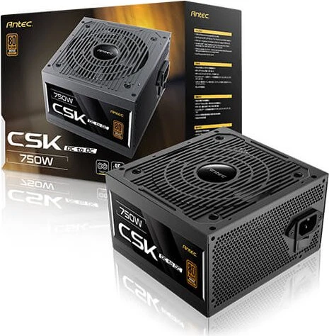 Antec CSK750DC 750W, ATX 2.52