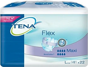 Tena Flex Maxi Hygieneeinlage Größe L, 22 Stück