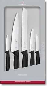 Victorinox SwissClassic Kochmesser-Set schwarz, 5-tlg.
