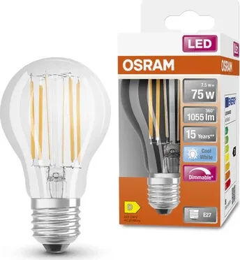 Osram Ledvance LED Retrofit Classic Dim A 75 9W/840 E27
