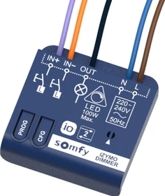 Somfy Unterputz-Empfänger Licht I/O Modul dimmbar, Dimmaktor (1822663)