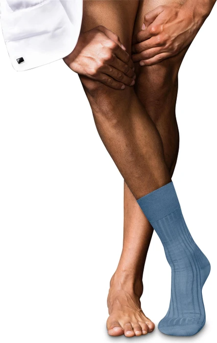 Falke No. 13 Finest Piuma Cotton Socken airy blue (Herren)