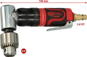 KS Tools 3/8"SlimPOWER Druckluft-Winkelbohrmaschine