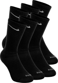 Nike Everyday Plus Cushioned Socken schwarz/weiß, 6 Paare