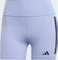adidas Optime 3-Streifen Hose kurz violet tone (Damen) Vorschaubild