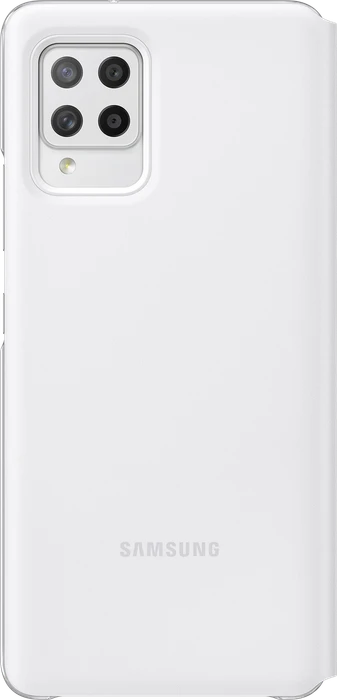 Samsung S-View Wallet Cover für Galaxy A42 5G weiß