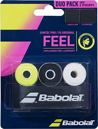 Babolat Pack Syntec Pro & VS Original X3 Griffband