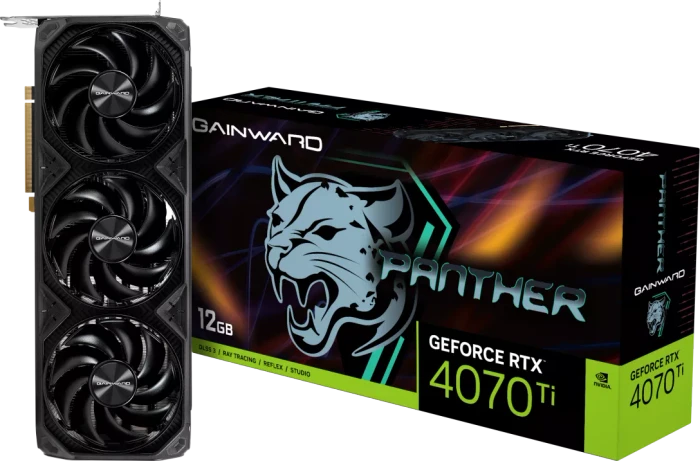 Gainward GeForce RTX 4070 Ti Panther, 12GB GDDR6X, HDMI, 3x DP