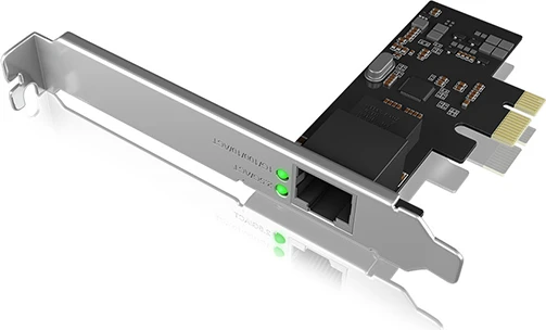 RaidSonic Icy Box IB-LAN300-PCI LAN-Adapter, RJ-45, PCIe 2.1 x1