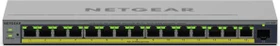 Netgear GS100 Desktop Gigabit Smart Switch, 15x RJ-45, 1x SFP, 180W PoE+ (GS116EP-100)