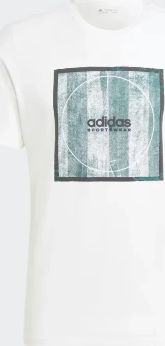 adidas Tiro Box Graphic T-Shirt kurzarm weiß (Herren)