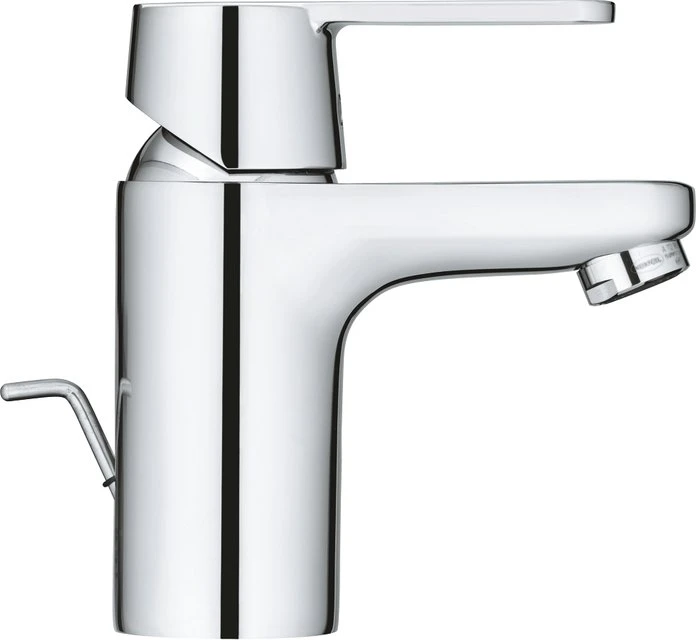 Grohe Get Einhebel-Waschtischarmatur Größe S mit Zugstangen-Ablaufgarnitur engeriesparend chrom