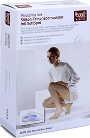 Bort Medical Silikon-Fersenspornpolster mit SoftSpot medium Gr.39-41, 2 Stück