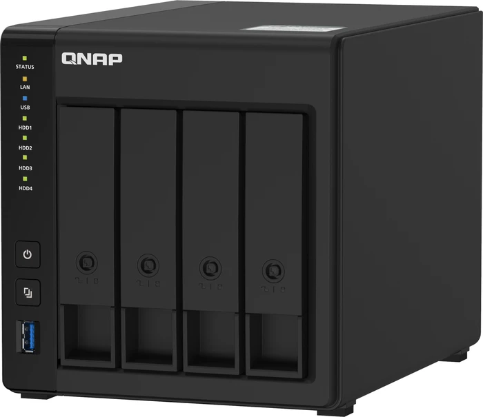 QNAP Turbo Station TS-451D2-2G, 2GB RAM, 2x RJ-45 1000Base-T, 4x USB 3.0