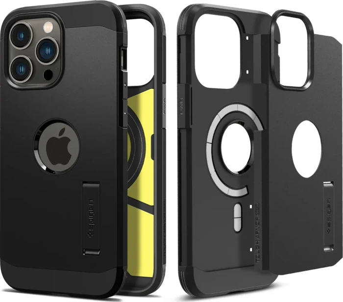 Spigen Tough Armor (MagFit) für Apple iPhone 14 Pro Max schwarz