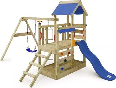 Wickey Klettergerüst Turbo Flyer blau