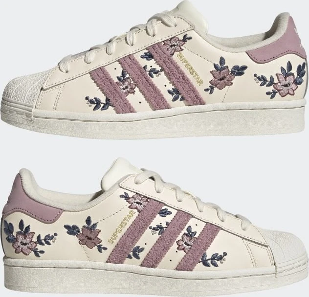 adidas Superstar wonder white/magic mauve/off white (Damen)