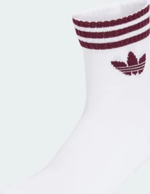adidas 3-Streifen Ankle Socken white/wonder mauve, 3 Paare