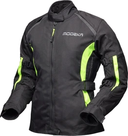 Modeka Luana Lady Jacke schwarz/gelb (verschiedene Größen)