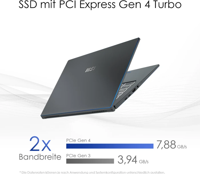 MSI Prestige 15 A11SCS-225, Carbon Gray, Core i7-1185G7, 16GB RAM, 1TB SSD, GeForce GTX 1650 Ti Max-Q, DE