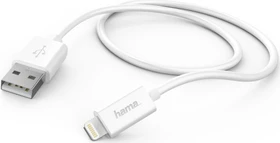 Hama Lade-/Datenkabel Apple Lightning/USB-A, 1.0m, weiß