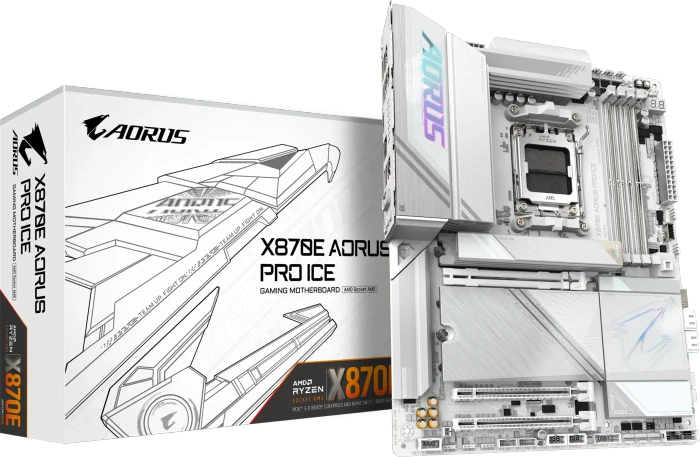 GIGABYTE X870E AORUS Pro ICE (AMD AM5)