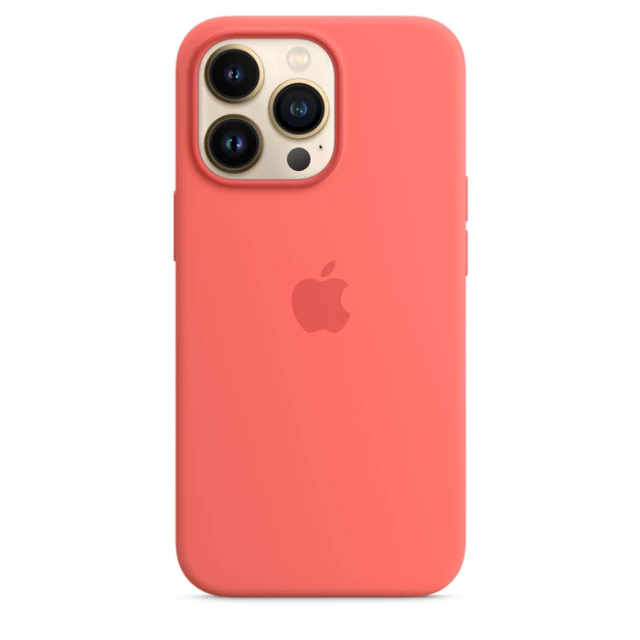 Apple Silikon Case mit MagSafe für iPhone 13 Pro pink pomelo