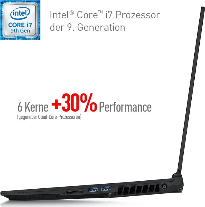 MSI WE75 9TJ-003 Mobile Workstation WE75 9TJ-003, Core i7-9750H, 32GB RAM, 512GB SSD, 1TB HDD, Quadro T2000, DE