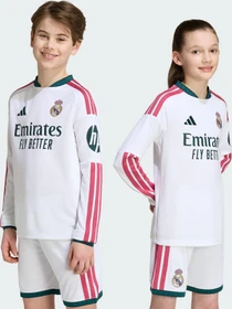 adidas Real Madrid 2026/2027 Heimtrikot langarm (Junior)