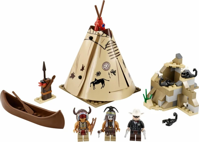 LEGO The Lone Ranger - Lager der Comanchen