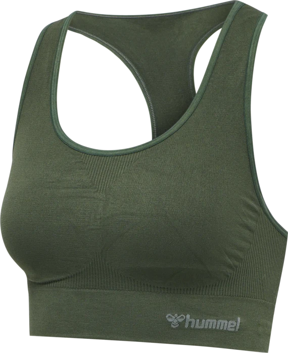 hummel Seamless Sports Top Funktionsshirt ärmellos thyme (Damen)