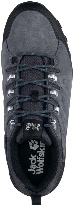 Jack Wolfskin Refugio Texapore Low grau/schwarz (Herren)