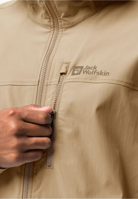 Jack Wolfskin Desert Wind Funktionsjacke sand storm (Herren)