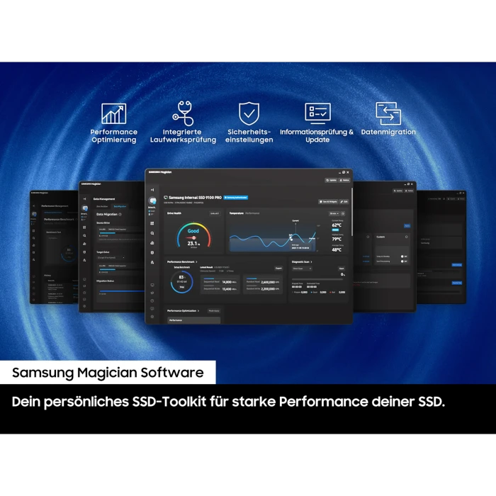 Samsung SSD 990 1TB, M.2 2280 / M-Key / PCIe 4.0 x4