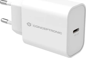 Conceptronic ALTHEA 1-Port 20W USB-C PD-Ladegerät weiß